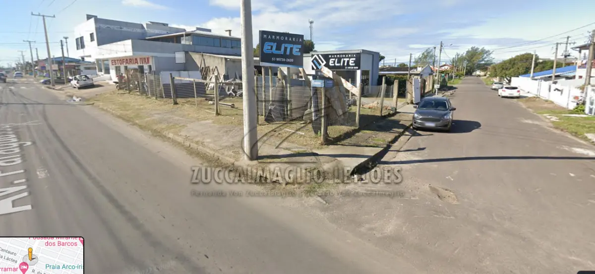LOTE 001 - Terreno na praia do Arco Iris , na Av. Paraguassu esquina com a Rua Centauro, nr. 480, Municipio de Capão da Canoa