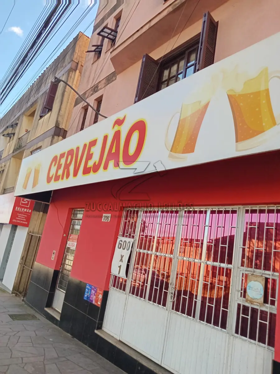 LOTE 001 - sala comercia no centro de Cachoeira do Sul, Terrea na Rua Bento Gonçalves, 707, com 107, 76m2