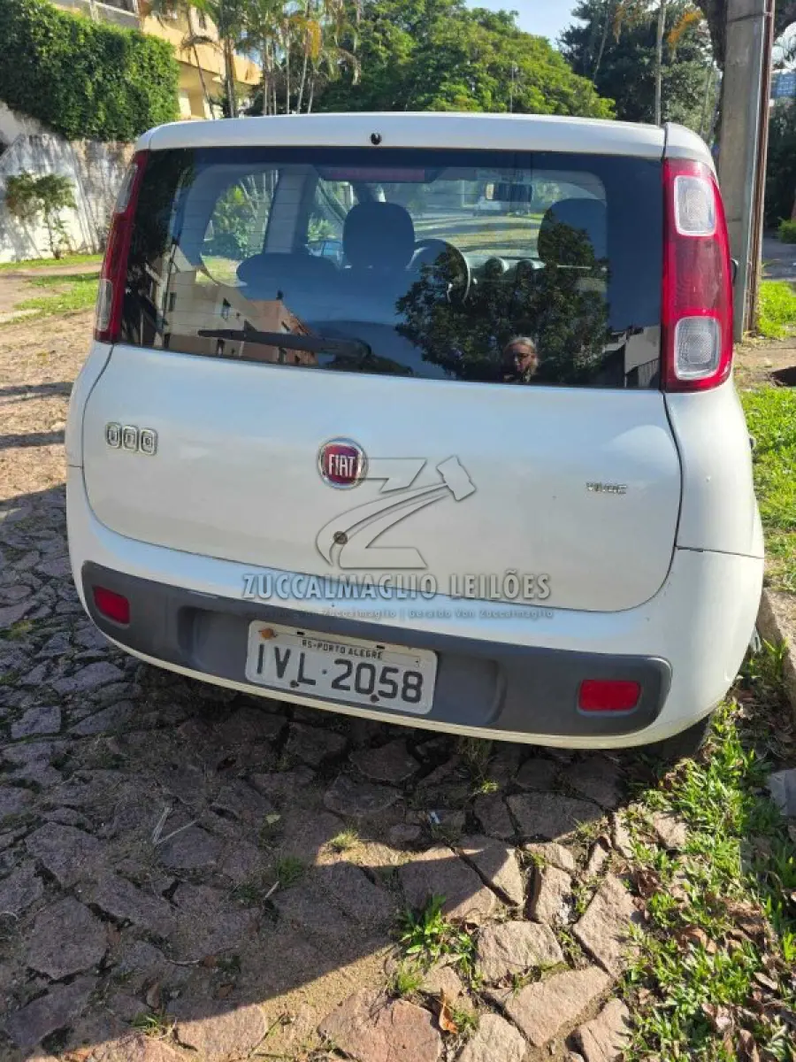 LOTE 001 - uno branco Vivace, ano 2014, flex, placas IVL 2058, com km 111260, com chaves e estepe