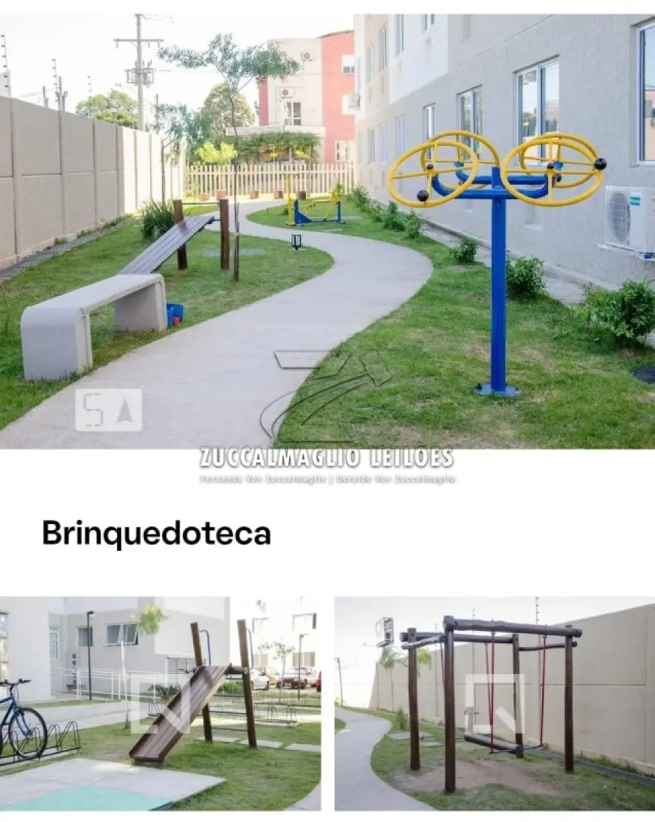 LOTE 000 - apartamento na rua Lopes Trovão , 45, apto. 102, bloco 09, do Condominio Alto da Baviera com 41,19m2, privativo, condominio com toda a infra estrutura em Canoas