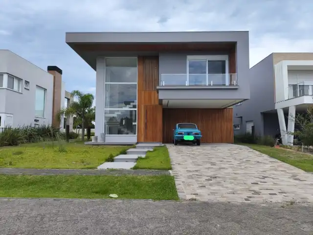 casa de luxo no Condominio Ilhas Resort I e II em Capão da  Canoa lote 9, quadra B,