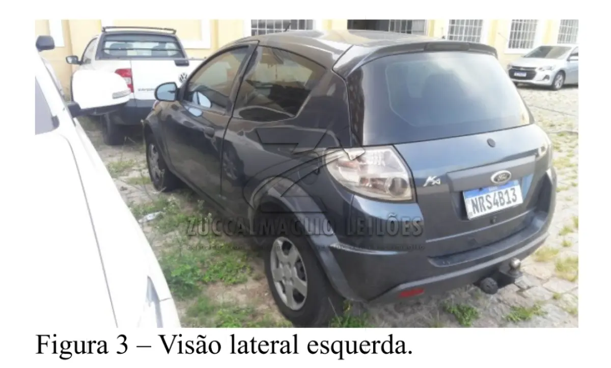 LOTE 001 - veículo Ford Ka 2012 flex