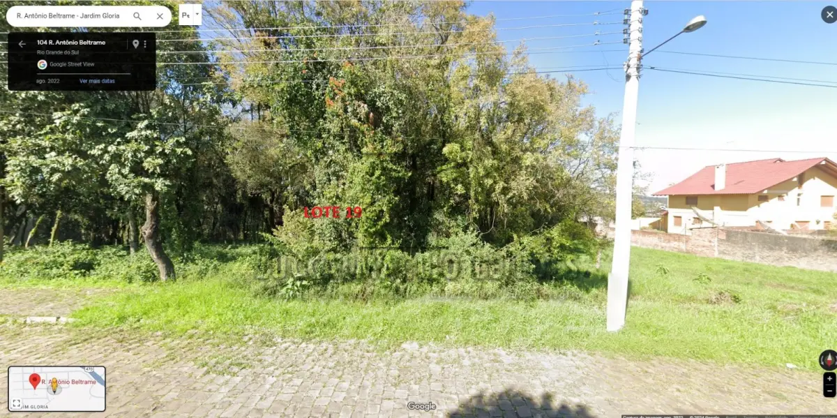 LOTE 019 - Terreno na Rua Antonio Beltrame , bairro Jardim Gloria  (PARCELAMENTO DIRETO COM A PREFEITURA)