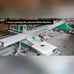 PANTÓGRAFO PLASMA 3000 HD WHITE MARTINS. FALTAM CNC E TOCHA.