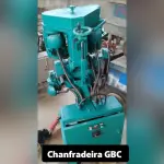 2 (DUAS) MÁQUINAS FRESADORAS CHANFRADEIRAS BAUTEC. ITALIANAS. PRONTAS PARA USO. FAZEM CORTES DAS QUINAS EM ÂNGULOS DE 15 A 60 GRAUS.