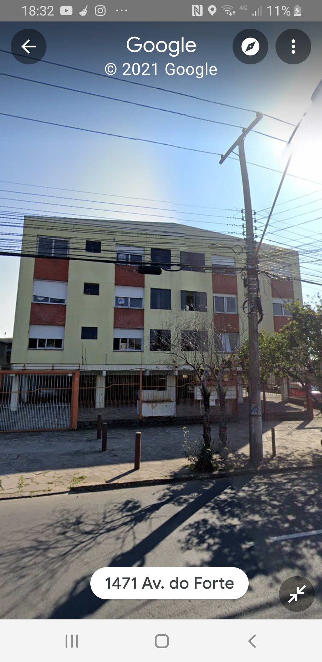 Leilão de sete apartamentos na Avenida do Forte