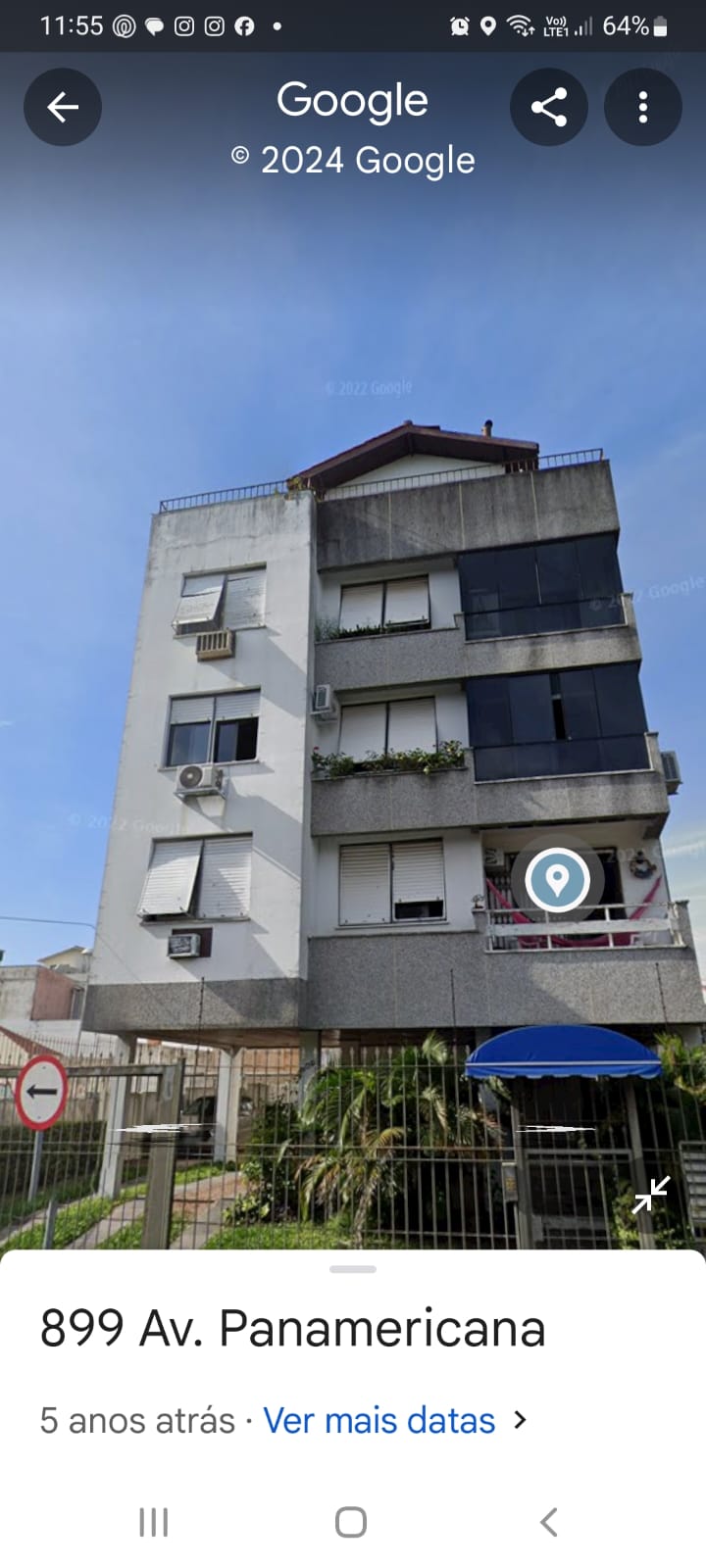 apartamento na Avenida Panamericana , 899, apto 401, com área privativa de 169,56m2 , matricula nr.71.168 do rRI da 4 Zona