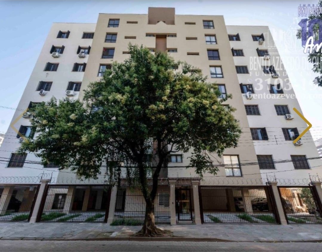 apartamento 301 do edificio Dom Felicio, na Rua Dr. Gastão Rhodes, 315, Bairro Santana , de frente , com area real privativa de 80,10m2.  e vaga de estacionamento nr. 14, .
