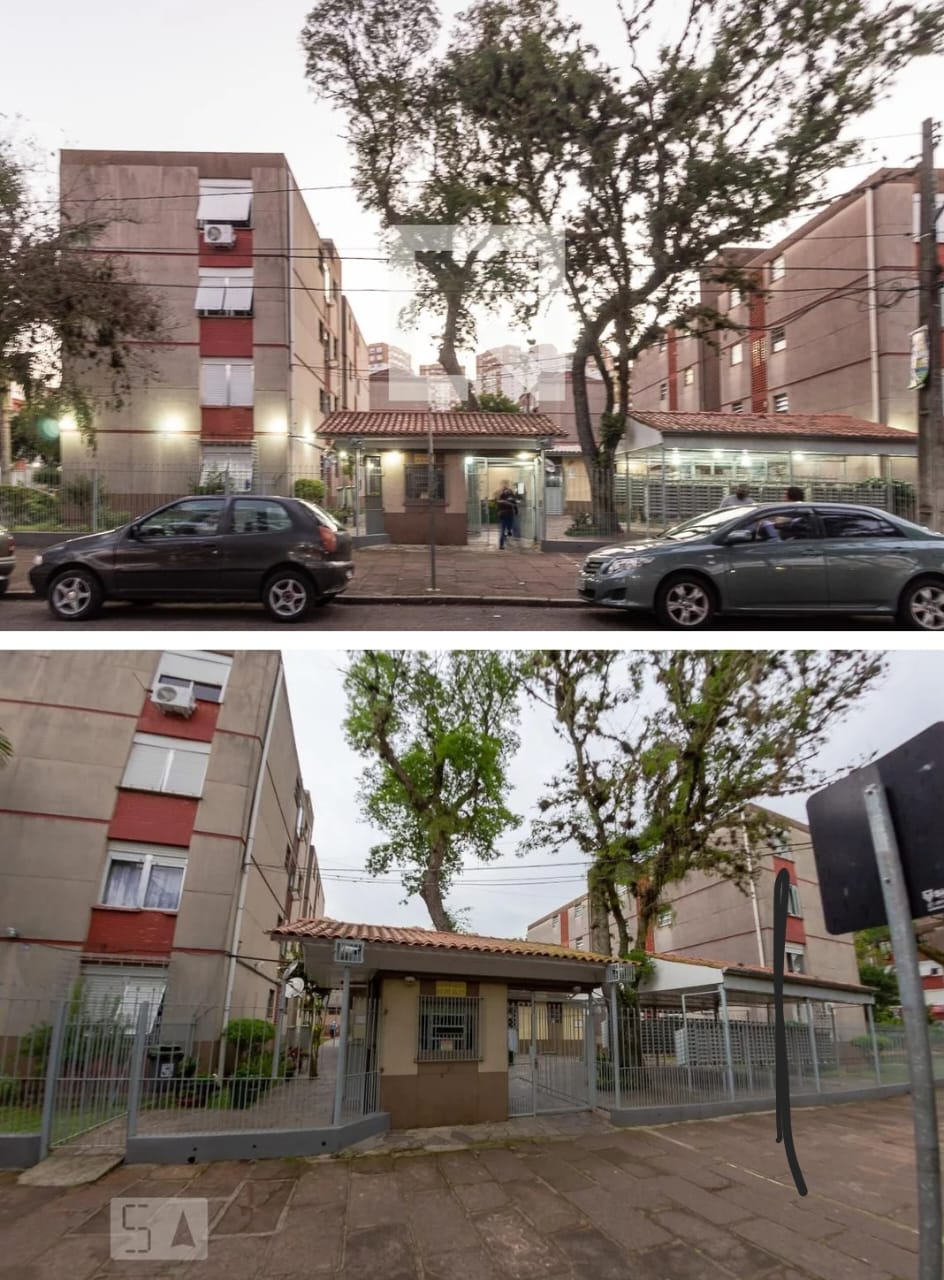 apartamento 404, na Avenida Gomes de Freitas, 401, bloco 10, de fundos, com 44,33m2